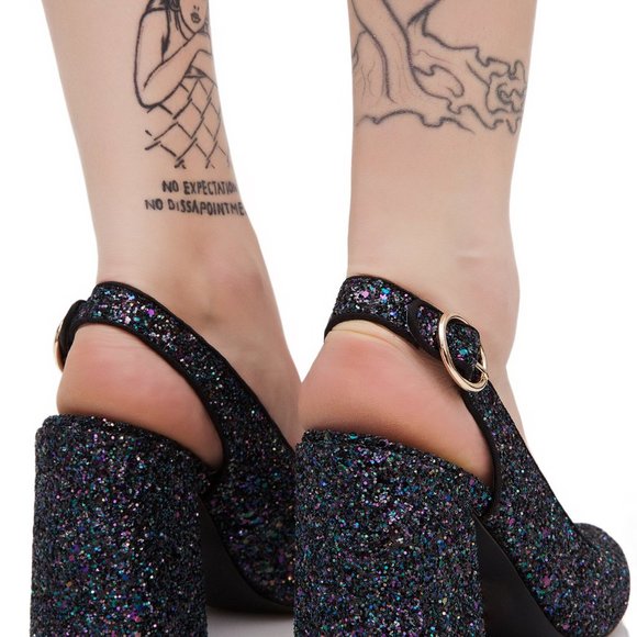 Shellys London Midnight Chester Slingback Heels - Size 8.5US 39EU - Picture 2 of 9